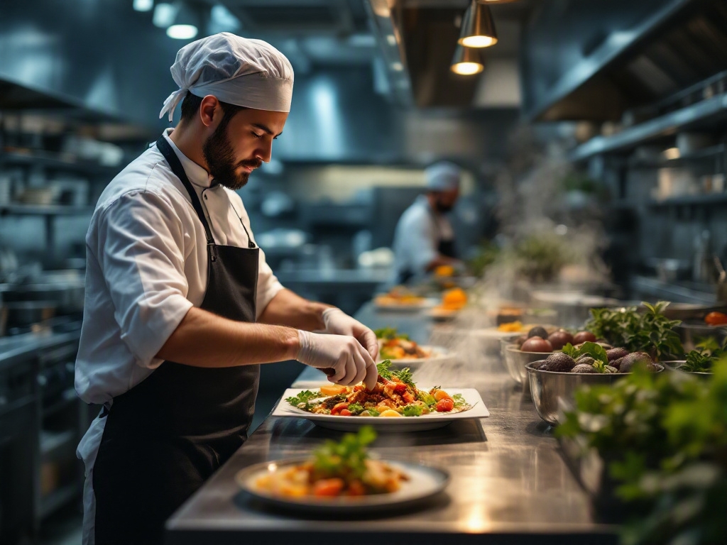 Restaurant interior in Dubai's Business Bay