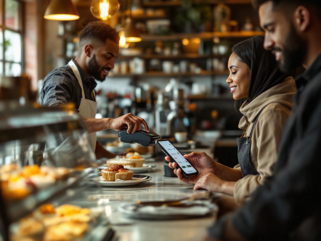 Modern restaurant interior in Dubai's Business Bay