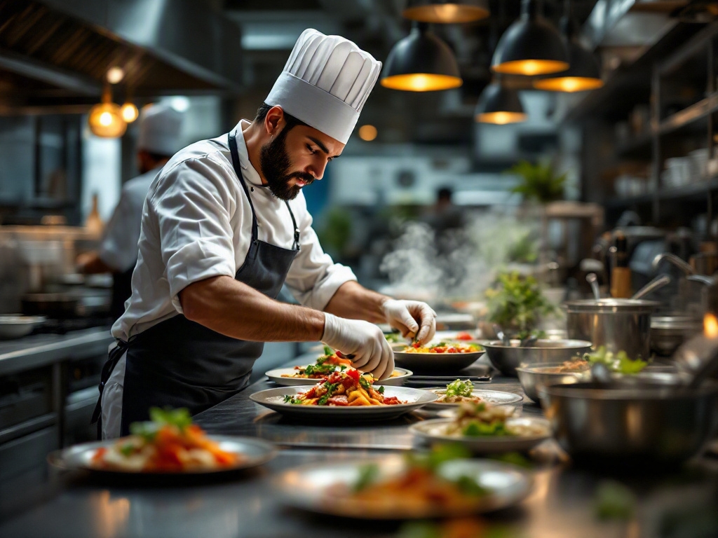 Dubai restaurant's WhatsApp message on a smartphone screen